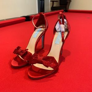 Betsy Johnson Ruby Slippers!